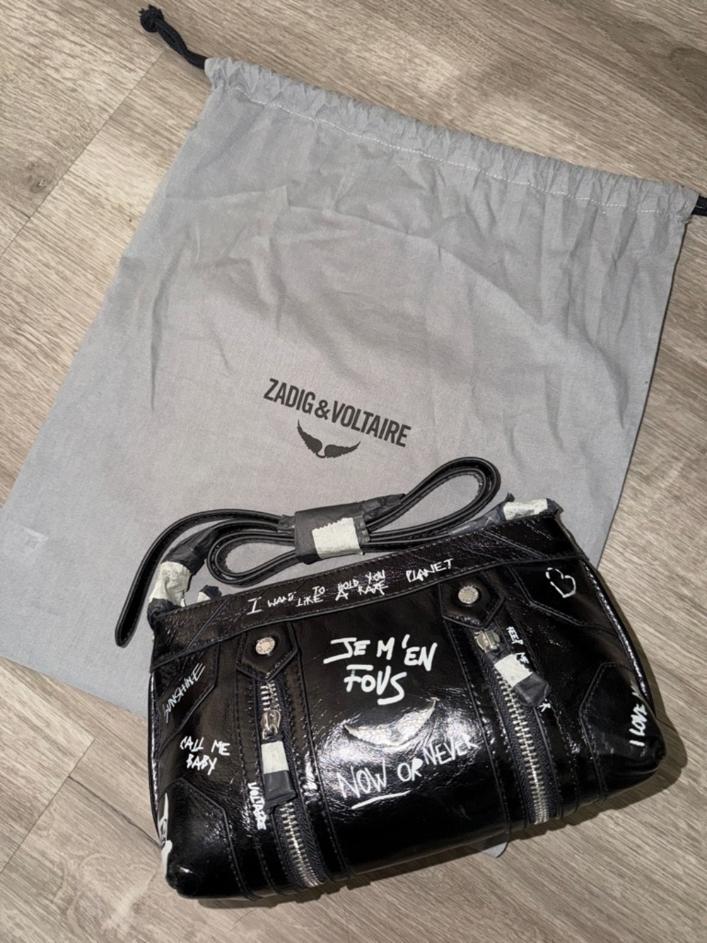 Authentic Zadig & Voltaire Sunny Moody Bag - Picture 3 of 11